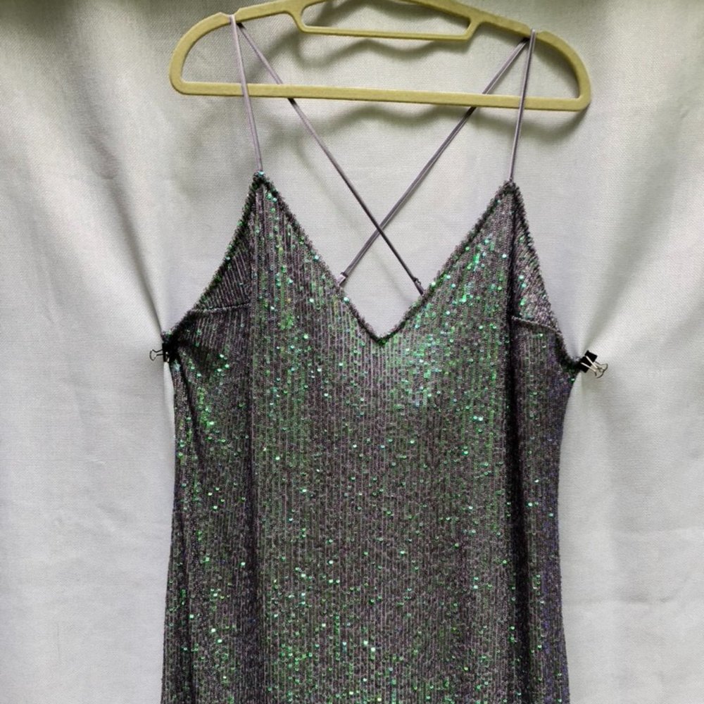 Victoria's Secret Sequin Slip Dress